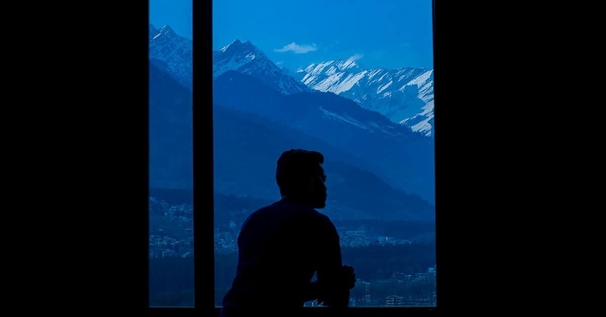 Aditya raj singh in the mountains